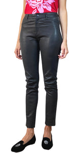 Pantalón Negro Cuero