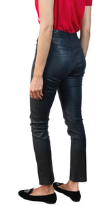 Pantalón Negro Cuero