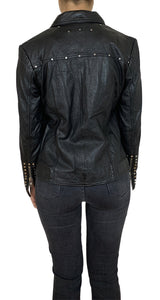 Sobrecamisa Cuero Tachas