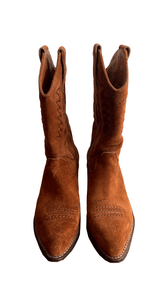 Botas Cowboy Gamuza