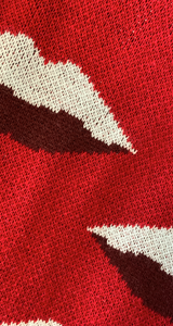 Sweater Rojo Besos