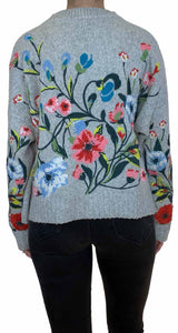 Sweater Bordados Flores Limeted Edition