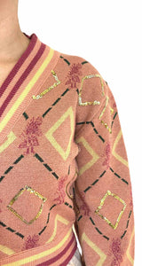 Cardigan Lurex Multicolor