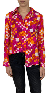 Blusa Seda Abstracta