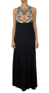 Cosmic Fountain Maxi Dress
