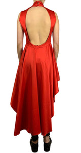 Blusa Roja Asimétrica Margo Baridon by Magma