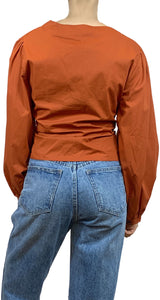 Blusa Cedro Terracota Pastiche by Magma