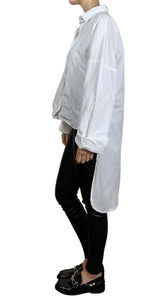 Blusa Asimétrica Blanca Sluiz by Magma