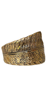 Brazalete Dorado de Hoja