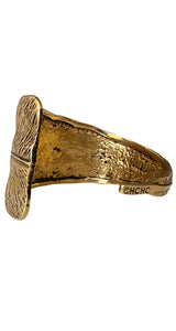 Brazalete Dorado de Hoja