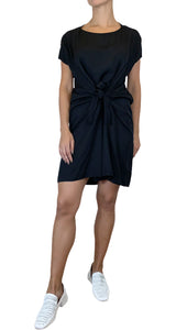 Vestido Negro Silueta Recta