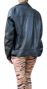 Chaqueta Negra de Cuero