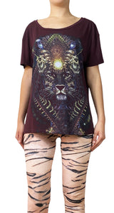 Polera Burdeo Jaguar