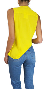 Blusa Amarilla Botones