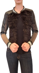 Aviu Ombré Bomber Jacket