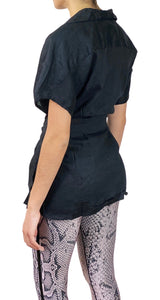 Blusa Negra Lino