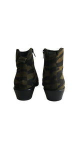 Botines Suede Animal Print