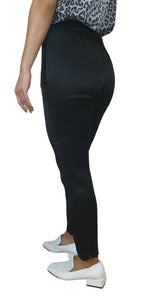 Pantalón Satinado Negro