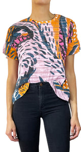 Polera Multicolor Estampada