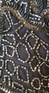 Vestido Fiesta Lentejuelas Negro