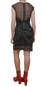 Vestido Fiesta Lentejuelas Negro