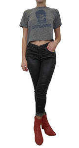 Polera David Bowie Gris