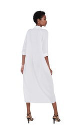 Vestido Camisero Lino