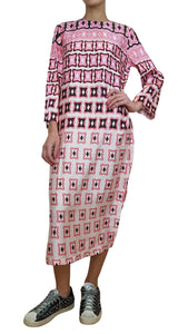 Maxi Vestido Psicodelia Rosa
