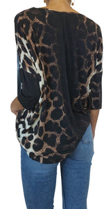 Polera Animal Print Cher para Basement