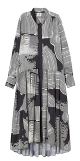 Vestido maxi tipo kimono (5179623243911)