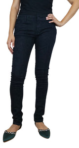 Skinny Jeans Reptil Negro