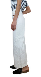 Pantalón Blanco Botones