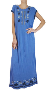 Vestido Azul Tachas