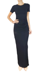 Vestido Negro Abertura