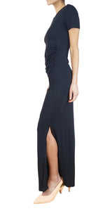 Vestido Negro Abertura