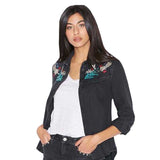 Camisa Denim Bordada