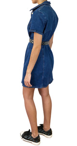 Vestido Denim Botones