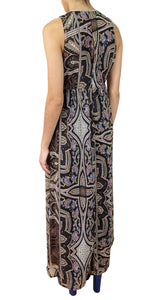 Vestido Paisley Abertura