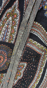 Vestido Paisley Abertura