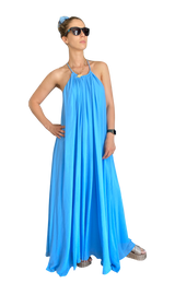 Vestido ''Pleated maxi'' (5243832074375)