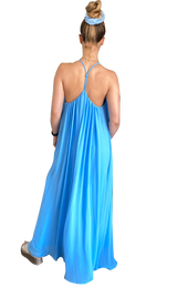 Vestido ''Pleated maxi'' (5243832074375)