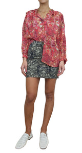 Blusa Multicolor Rojo