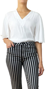 Blusa Blanca Vuelos
