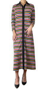 Vestido Rayas Multicolor