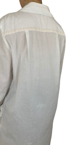 Camisa Broderie Details