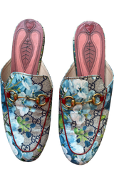 Mule Princetown Floral Horsebit (6538036707463)