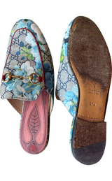 Mule Princetown Floral Horsebit (6538036707463)