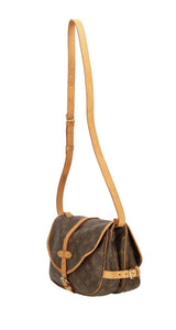 Bandolera Monogram Saumur Café