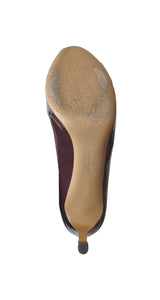 Tacón Rough Noir Patent Calf