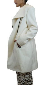 Abrigo Lana Ivory
